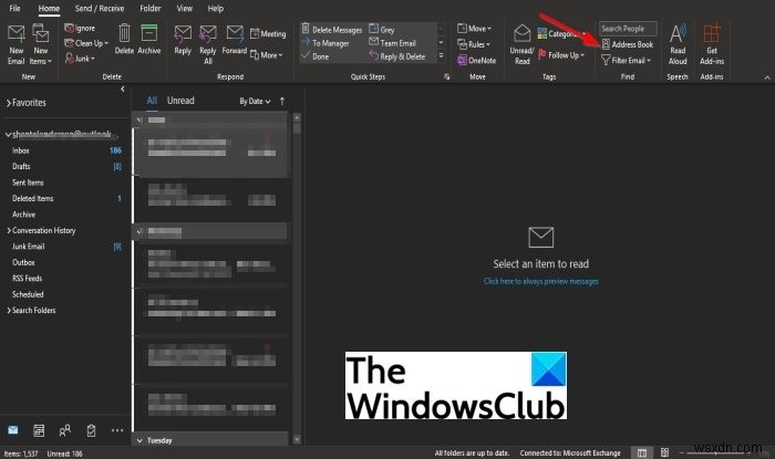 Outlook(아웃룩)에서 주소록 찾는 방법 완벽 가이드