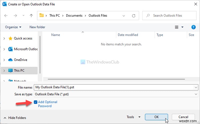 Windows 11/10에서 Outlook PST 파일 위치 찾기 및 새로 만드는 방법