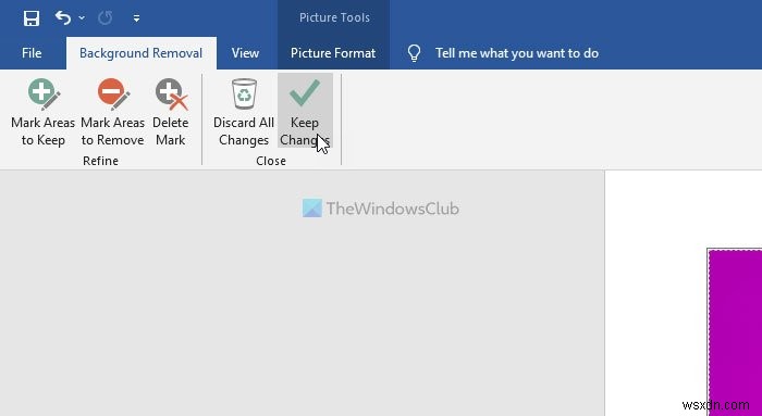 Microsoft Word로 사진 배경 간단하게 제거하는 방법