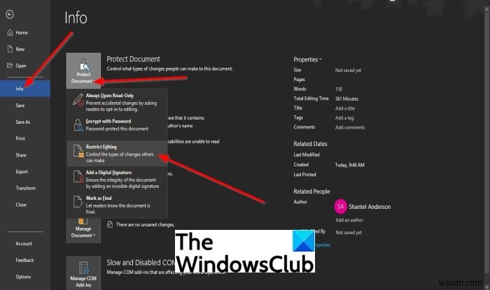 Microsoft Word에서 머리글과 바닥글을 잠그고 보호하는 방법