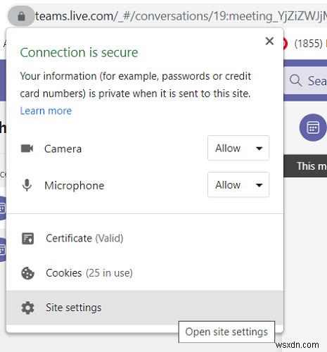 Microsoft Teams 채팅에서 이미지가 로드되거나 전송되지 않을 때 해결 방법