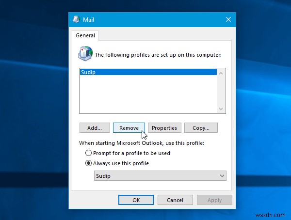 Outlook 로그온 오류 해결 방법 – 네트워크 연결 확인 메시지가 나타날 때