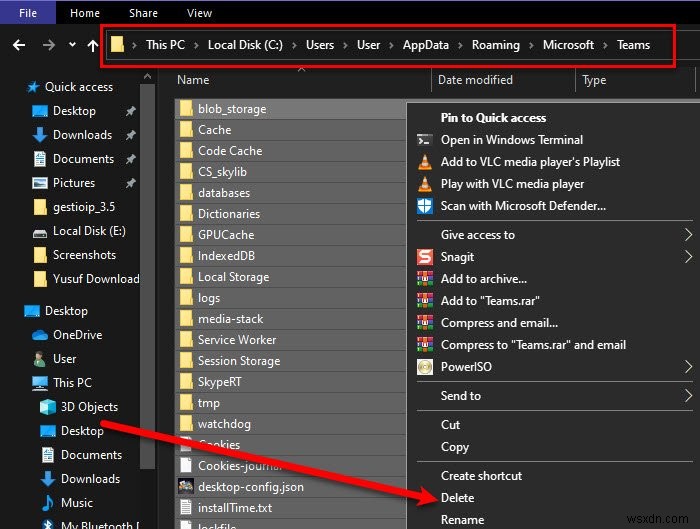 Microsoft Teams 오류 코드 CAA301F7 해결 방법