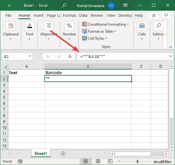Microsoft Excel에서 바코드 생성하는 방법 – Code 39 폰트 완벽 가이드