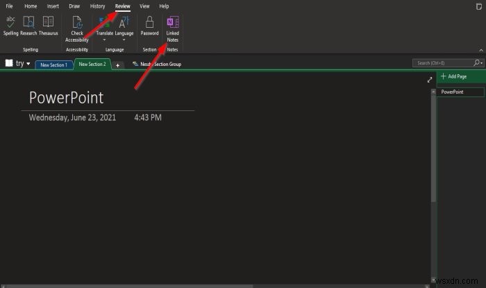 PowerPoint(파워포인트) 파일을 OneNote로 가져오는 방법