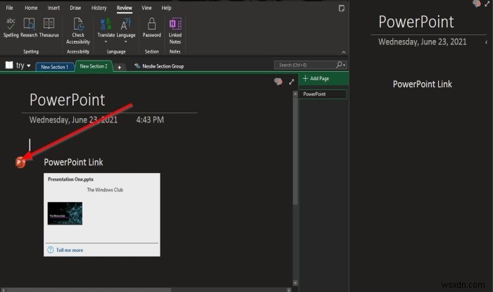 PowerPoint(파워포인트) 파일을 OneNote로 가져오는 방법