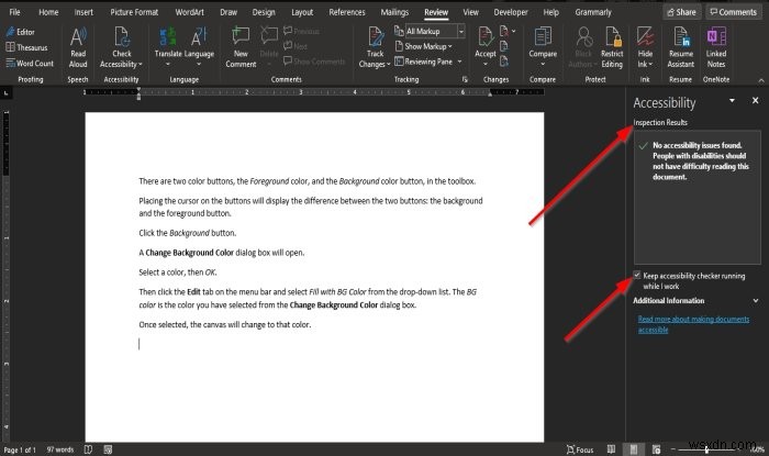 마이크로소프트 오피스(Microsoft Office) 접근성 검사기 사용법 완벽 가이드