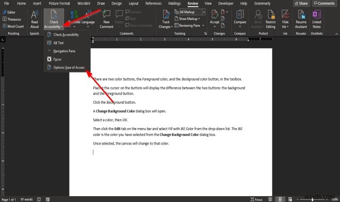 마이크로소프트 오피스(Microsoft Office) 접근성 검사기 사용법 완벽 가이드