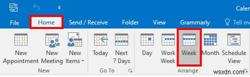 Outlook 일정에 두 개의 표준 시간대를 표시하는 방법