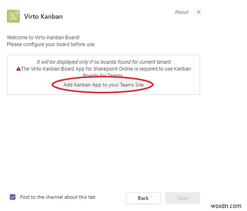Microsoft Teams에서 칸반 보드 만드는 방법 (Virto Kanban Board 활용)