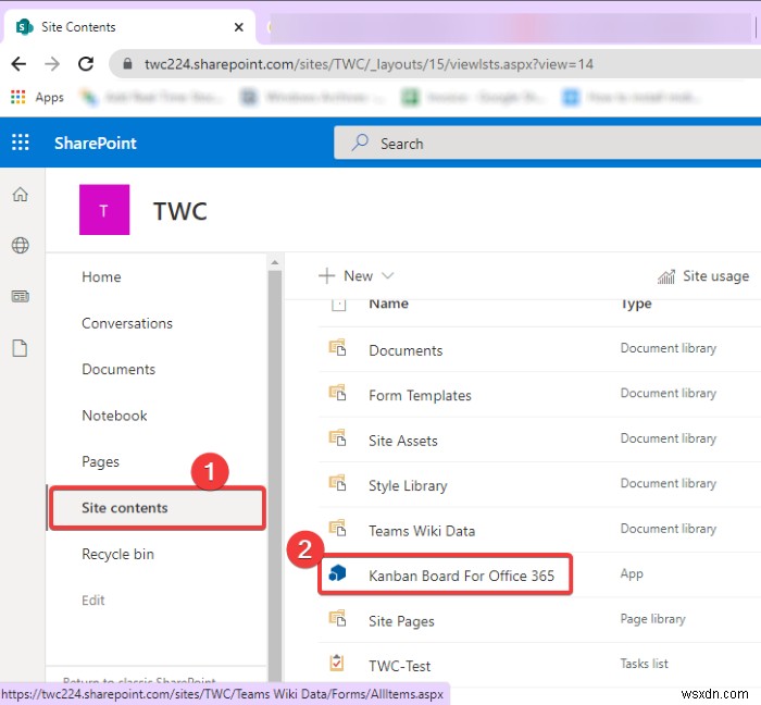 Microsoft Teams에서 칸반 보드 만드는 방법 (Virto Kanban Board 활용)