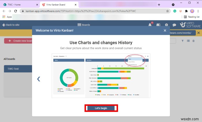 Microsoft Teams에서 칸반 보드 만드는 방법 (Virto Kanban Board 활용)