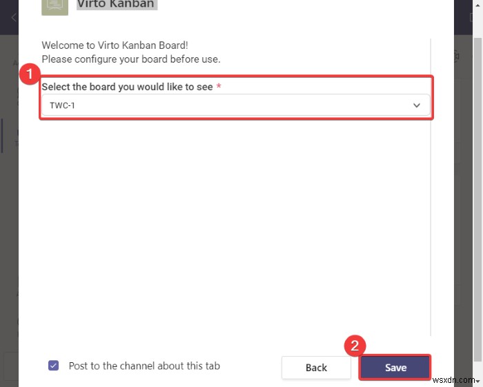 Microsoft Teams에서 칸반 보드 만드는 방법 (Virto Kanban Board 활용)