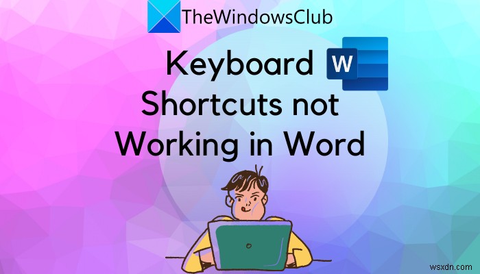 마이크로소프트 워드(Microsoft Word)에서 키보드 단축키가 작동하지 않을 때 해결하는 4가지 방법