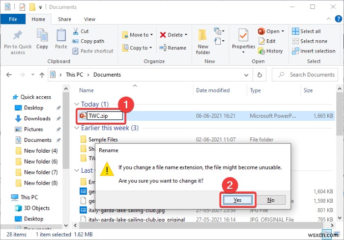 PowerPoint 프레젠테이션에서 미디어 파일 추출하는 방법