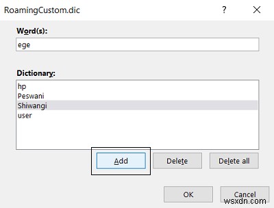 Microsoft Word 사전에 단어 추가·삭제하는 3가지 방법