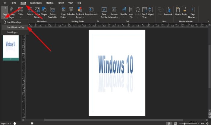 Microsoft Publisher에서 페이지 옵션 사용하는 방법