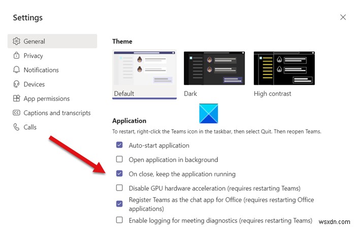 사용하지 않을 때 Microsoft Teams를 완전히 닫고 종료하는 방법