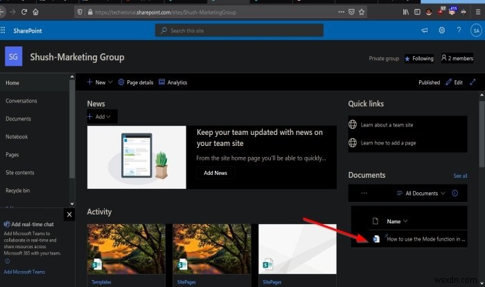SharePoint 사이트에 문서를 업로드하는 방법 완벽 가이드
