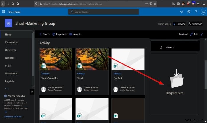 SharePoint 사이트에 문서를 업로드하는 방법 완벽 가이드