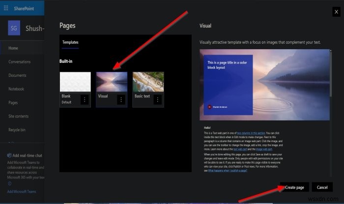 SharePoint 사이트 페이지 만드는 방법 – 초보자를 위한 단계별 가이드