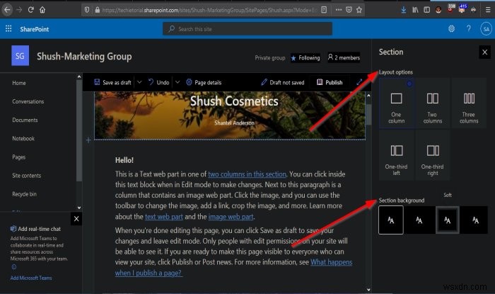 SharePoint 사이트 페이지 만드는 방법 – 초보자를 위한 단계별 가이드