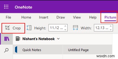 Microsoft OneNote에서 이미지 자르고 회전하는 방법 완벽 가이드