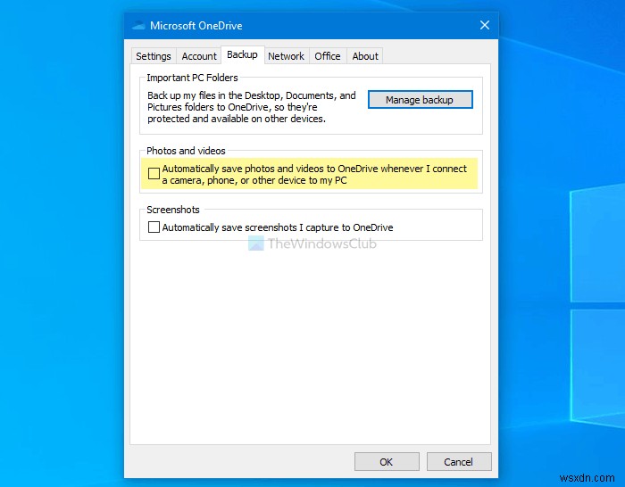 OneDrive가 휴대폰 사진을 자동으로 저장하지 않도록 설정하는 방법