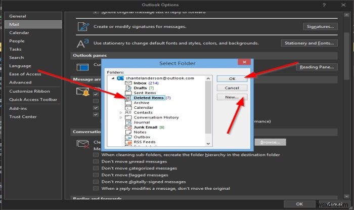 Outlook 대화 정리(Conversation Clean Up) 설정 변경 및 중복 메시지 삭제 방법