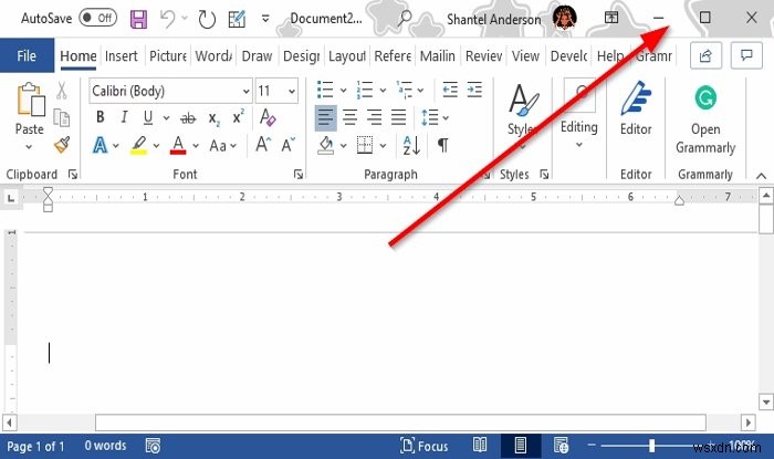 Microsoft Office에서 Office 배경 설정하는 방법