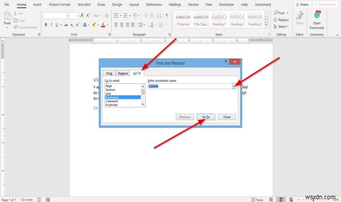 MS 워드(Microsoft Word)에서 책갈피 만들기, 삽입 및 이동하는 방법