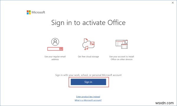 Windows 11에서 Microsoft Office 2021 또는 Office 365 정품 인증하는 방법