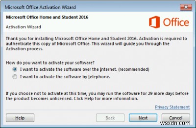 Windows 11에서 Microsoft Office 2021 또는 Office 365 정품 인증하는 방법