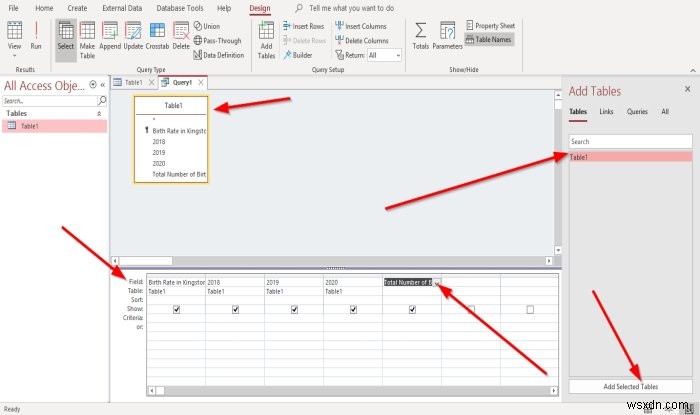 Microsoft Access 쿼리에서 계산 필드를 만드는 방법