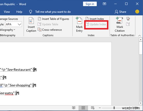 Microsoft Word에서 색인을 만드는 방법: 항목 표시부터 자동 업데이트까지