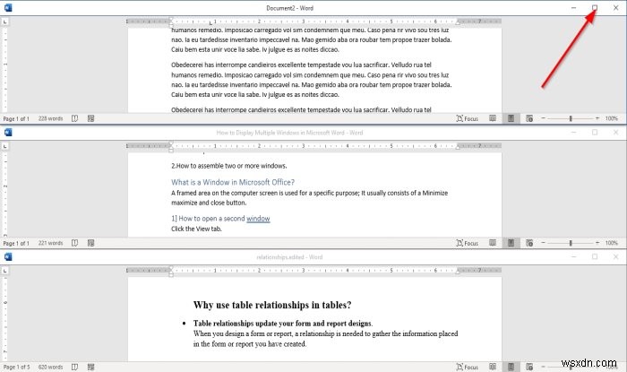 Microsoft Word에서 여러 창을 띄우고 활용하는 완벽 가이드