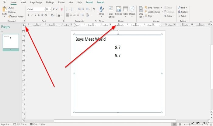 Microsoft Publisher에서 눈금자 표시·숨기기 및 활용 방법 총정리