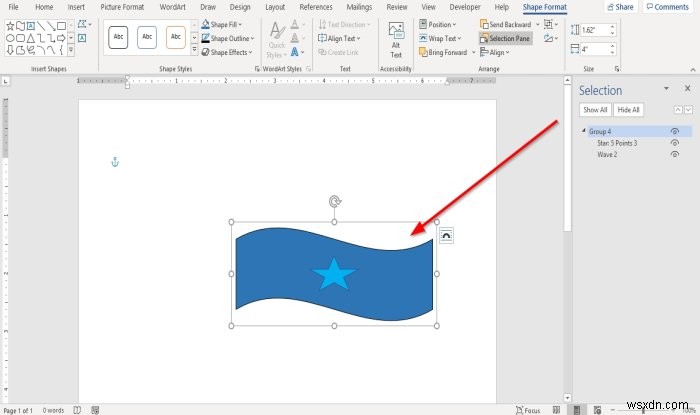 Microsoft Word에서 개체를 그룹화하는 방법 – 도형과 그림을 하나로 묶기