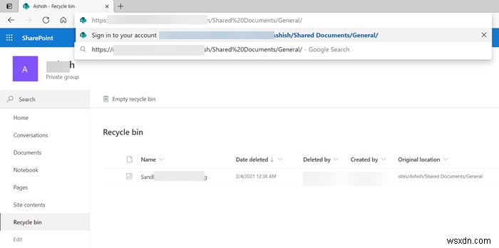 Microsoft Teams에서 삭제된 파일 복구하는 방법 완벽 가이드