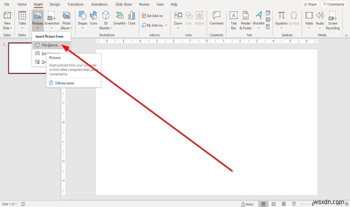 Microsoft PowerPoint에 애니메이션 GIF 추가하는 방법