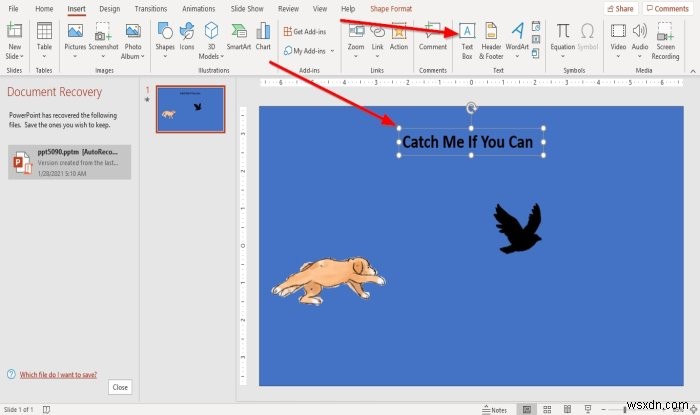 Microsoft PowerPoint에 애니메이션 GIF 추가하는 방법