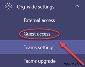 Microsoft Teams 게스트 액세스 활성화 및 비활성화 방법
