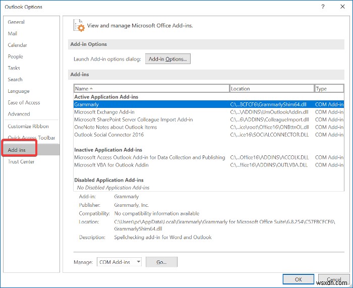 Windows 10에서 Microsoft Outlook 오류 0x80040115 해결하는 방법