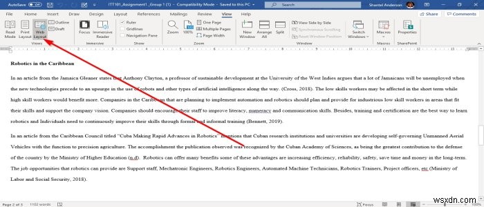 마이크로소프트 워드(Microsoft Word)에서 문서 보기 모드를 변경하고 활용하는 방법