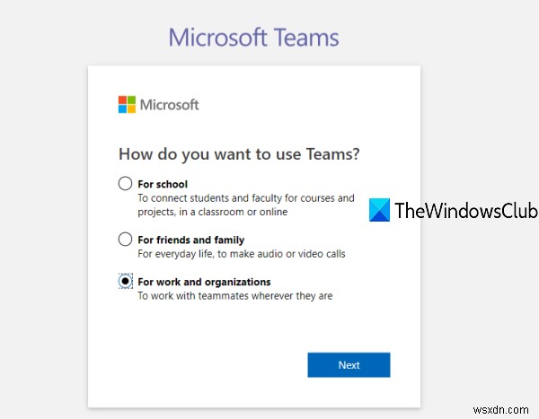 Microsoft Teams  아직 Teams에 속해 있지 않지만 조직용으로 설정할 수 있습니다  오류 해결 방법