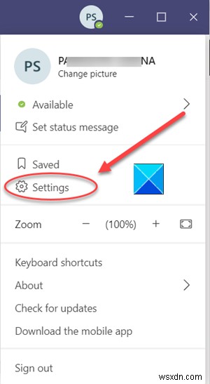 Microsoft Teams에서 소음 제거(노이즈 캔슬링) 기능 활성화하는 방법