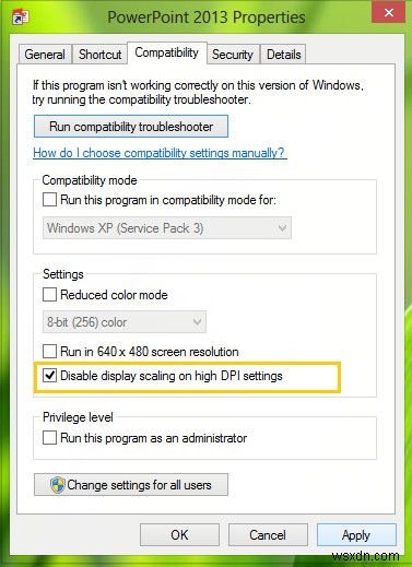 Windows 11/10 Office 프로그램 흐릿한 글꼴·디스플레이 배율 문제 해결 방법