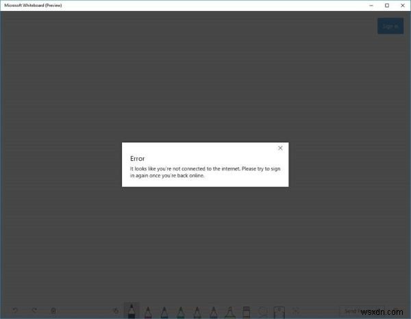 Windows 11/10에서 Microsoft Whiteboard(화이트보드)가 작동하지 않을 때 해결 방법
