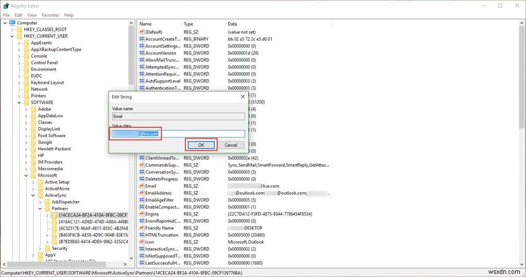 Windows 11/10 Outlook에서 잘못된 이메일 별칭이 표시될 때 해결 방법