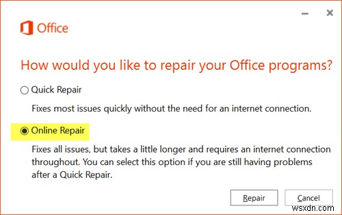 Microsoft Office 복구 방법과 개별 프로그램 제거 가이드